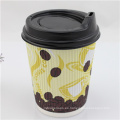 Logo Impreso Papel Cups Single / Double / Ripple pared para el café